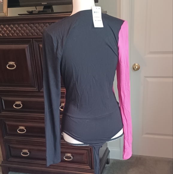 Bar III surplice bodysuit - Picture 3 of 4